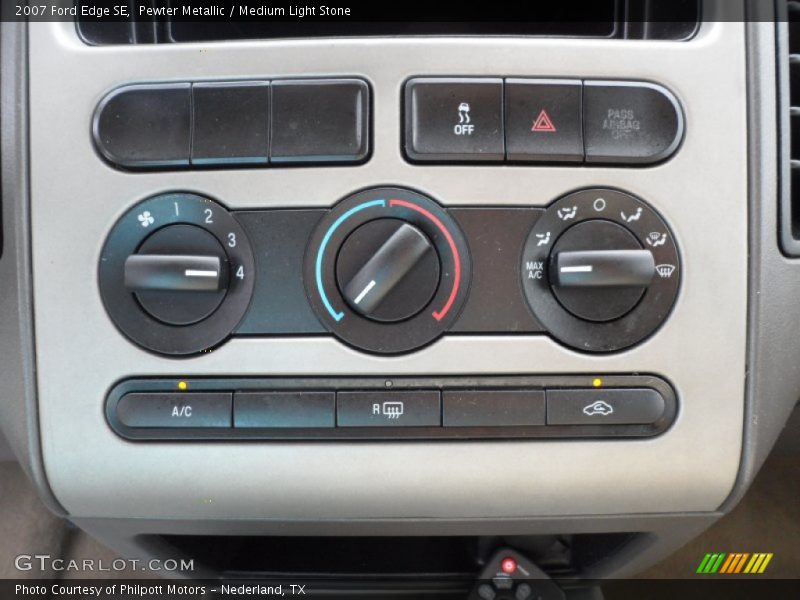 Pewter Metallic / Medium Light Stone 2007 Ford Edge SE