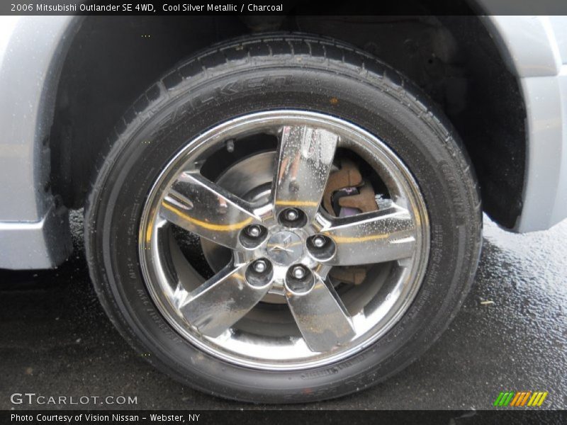Cool Silver Metallic / Charcoal 2006 Mitsubishi Outlander SE 4WD