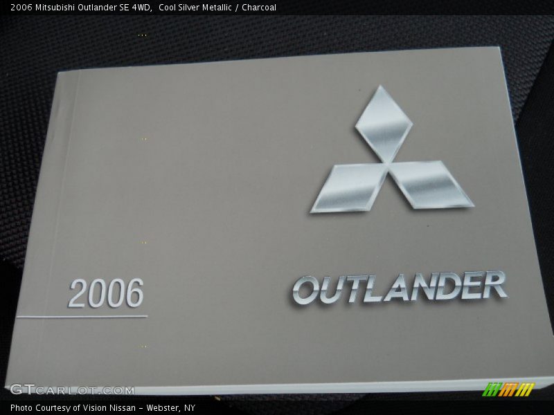 Cool Silver Metallic / Charcoal 2006 Mitsubishi Outlander SE 4WD