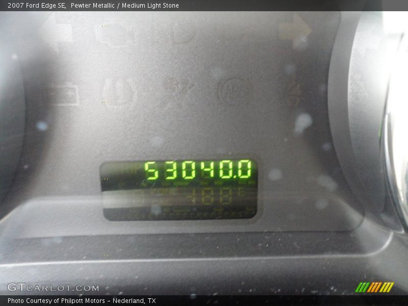 Pewter Metallic / Medium Light Stone 2007 Ford Edge SE