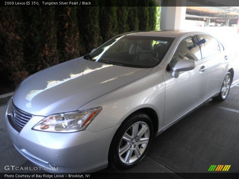 Tungsten Silver Pearl / Black 2009 Lexus ES 350