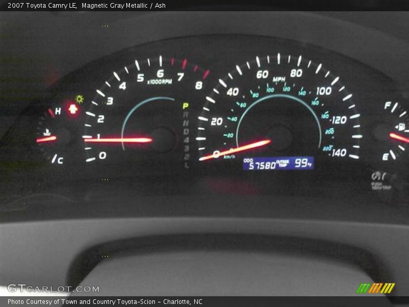 Magnetic Gray Metallic / Ash 2007 Toyota Camry LE