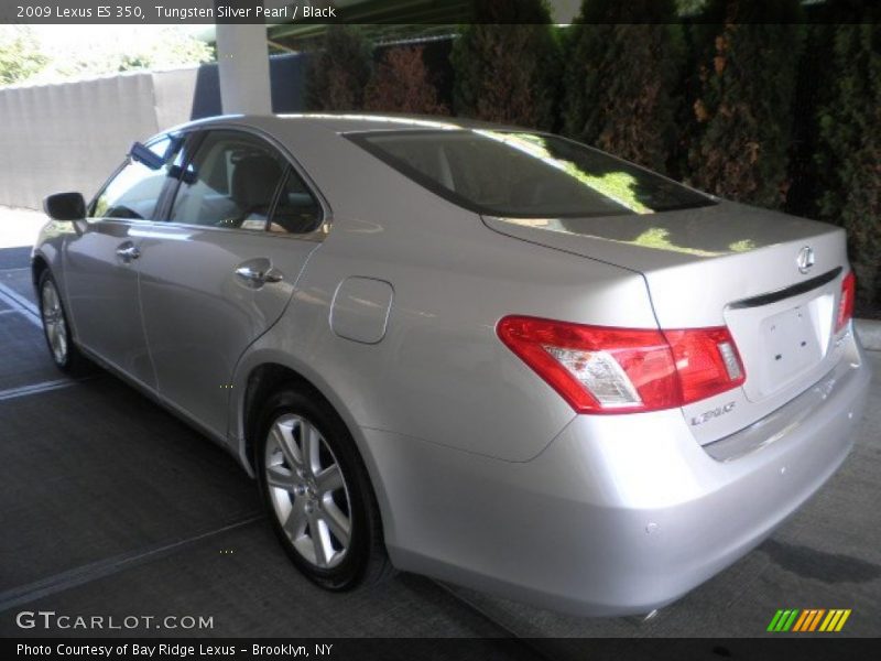 Tungsten Silver Pearl / Black 2009 Lexus ES 350
