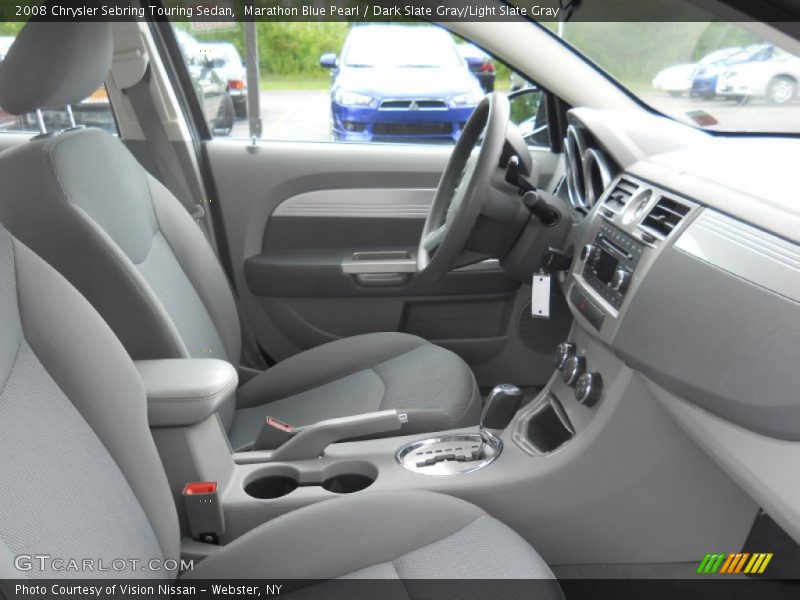  2008 Sebring Touring Sedan Dark Slate Gray/Light Slate Gray Interior