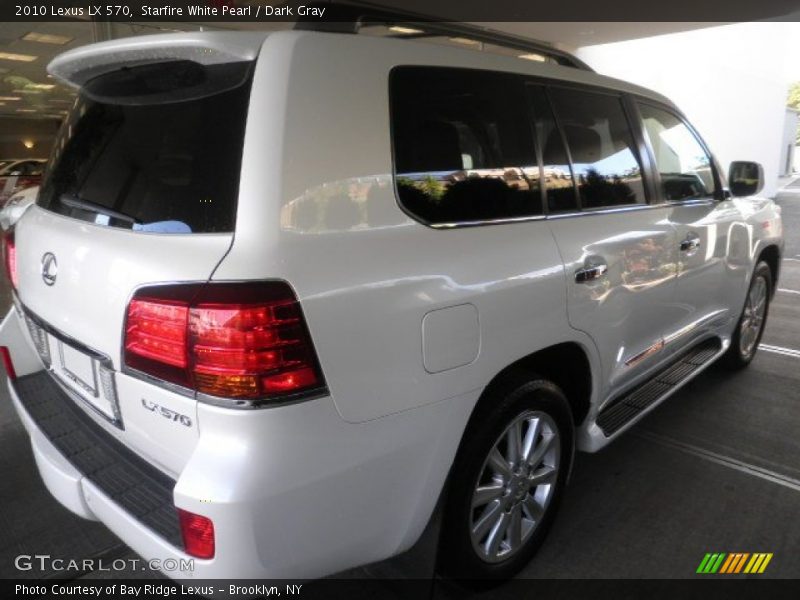 Starfire White Pearl / Dark Gray 2010 Lexus LX 570