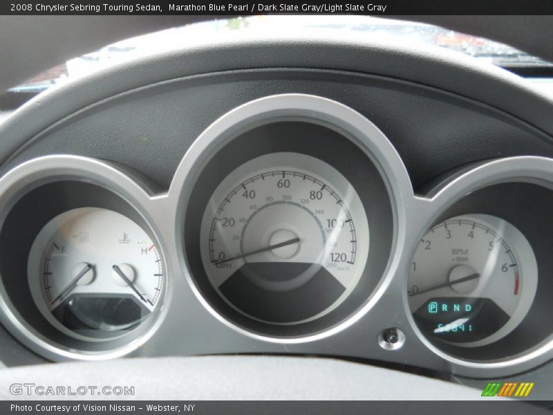  2008 Sebring Touring Sedan Touring Sedan Gauges