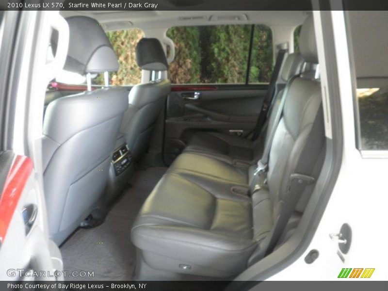 Starfire White Pearl / Dark Gray 2010 Lexus LX 570