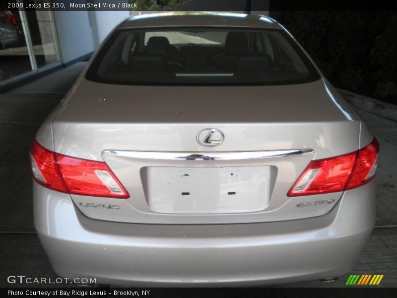 Moon Shell Mica / Black 2008 Lexus ES 350