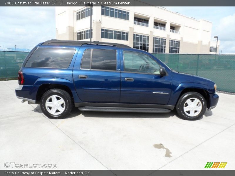 Indigo Blue Metallic / Medium Pewter 2003 Chevrolet TrailBlazer EXT LT
