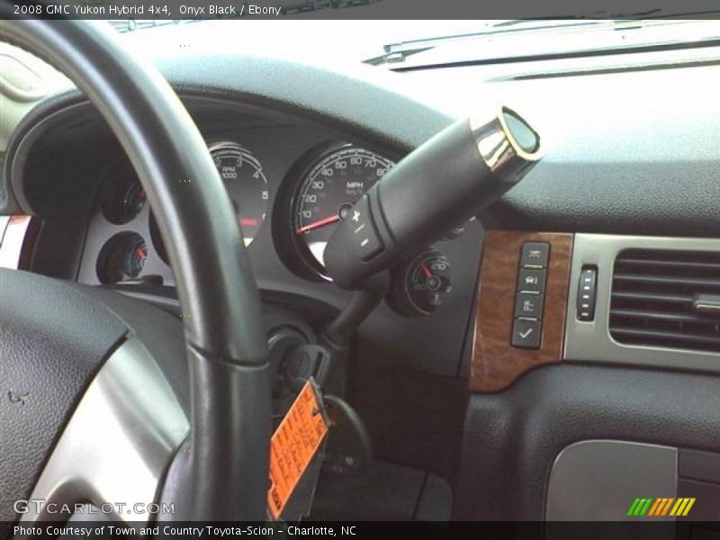 Onyx Black / Ebony 2008 GMC Yukon Hybrid 4x4
