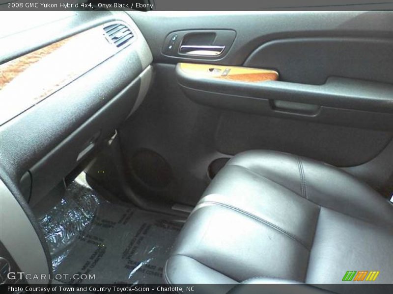 Onyx Black / Ebony 2008 GMC Yukon Hybrid 4x4