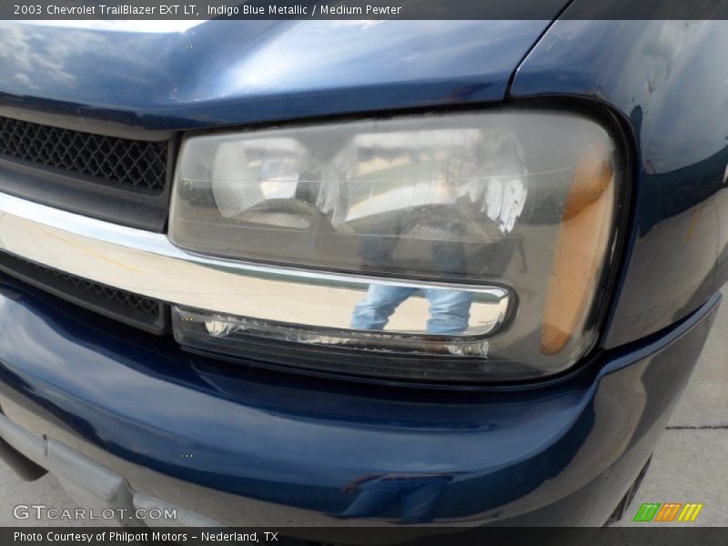 Indigo Blue Metallic / Medium Pewter 2003 Chevrolet TrailBlazer EXT LT