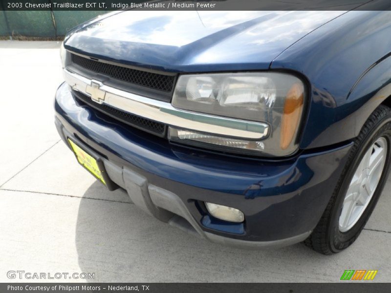 Indigo Blue Metallic / Medium Pewter 2003 Chevrolet TrailBlazer EXT LT