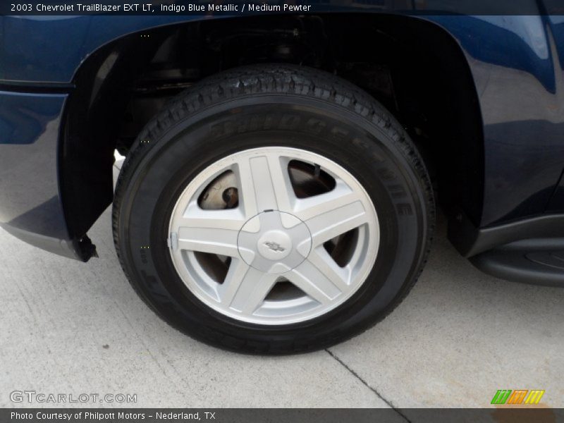 Indigo Blue Metallic / Medium Pewter 2003 Chevrolet TrailBlazer EXT LT