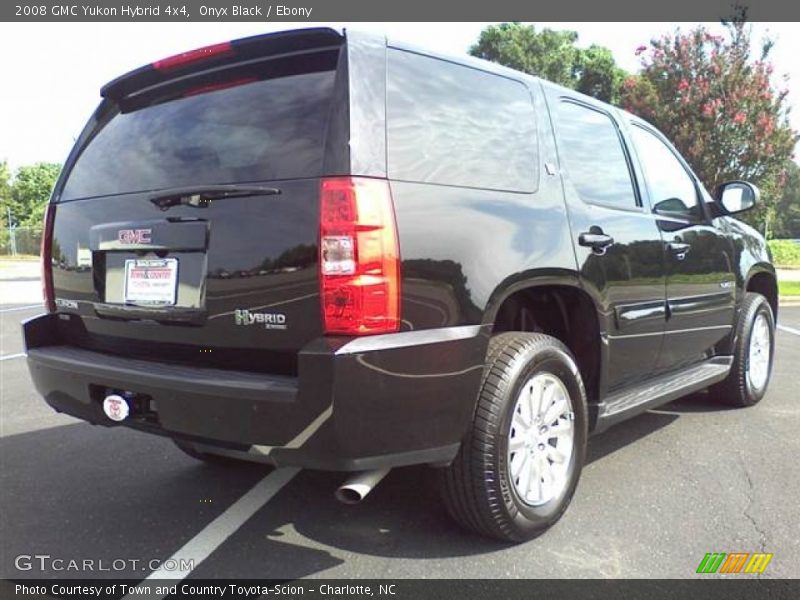 Onyx Black / Ebony 2008 GMC Yukon Hybrid 4x4