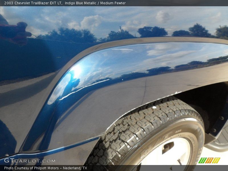 Indigo Blue Metallic / Medium Pewter 2003 Chevrolet TrailBlazer EXT LT