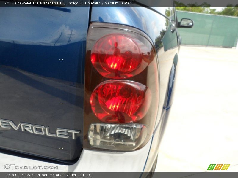 Indigo Blue Metallic / Medium Pewter 2003 Chevrolet TrailBlazer EXT LT