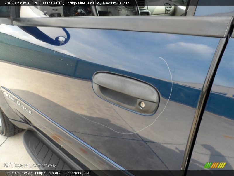 Indigo Blue Metallic / Medium Pewter 2003 Chevrolet TrailBlazer EXT LT