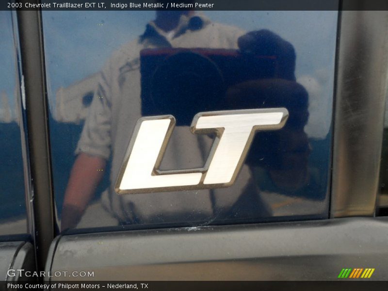 Indigo Blue Metallic / Medium Pewter 2003 Chevrolet TrailBlazer EXT LT