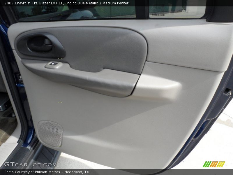 Indigo Blue Metallic / Medium Pewter 2003 Chevrolet TrailBlazer EXT LT
