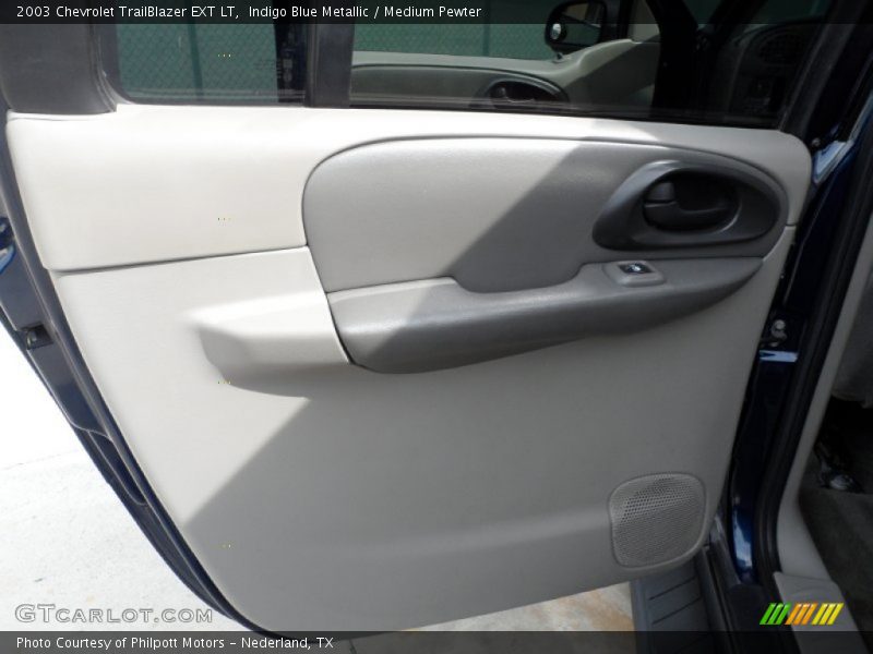 Indigo Blue Metallic / Medium Pewter 2003 Chevrolet TrailBlazer EXT LT