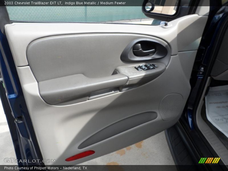 Indigo Blue Metallic / Medium Pewter 2003 Chevrolet TrailBlazer EXT LT