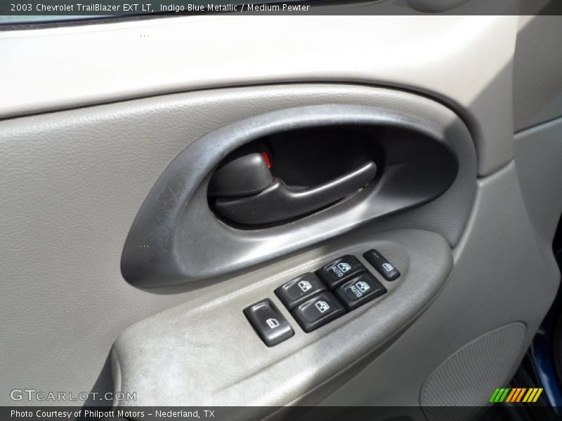 Indigo Blue Metallic / Medium Pewter 2003 Chevrolet TrailBlazer EXT LT