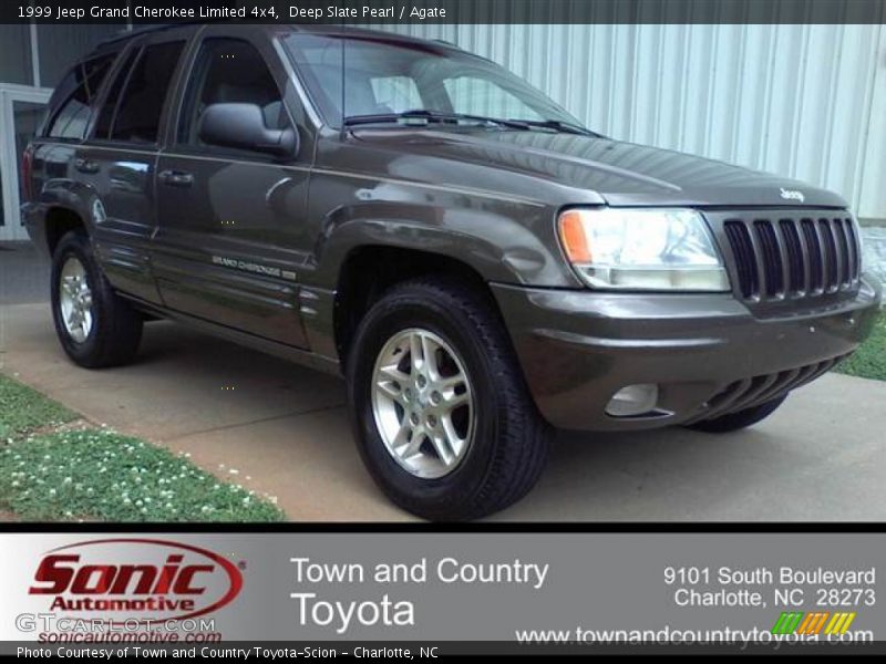 Deep Slate Pearl / Agate 1999 Jeep Grand Cherokee Limited 4x4