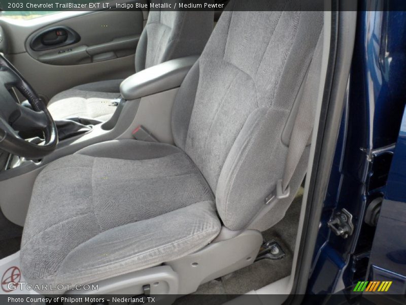 Indigo Blue Metallic / Medium Pewter 2003 Chevrolet TrailBlazer EXT LT
