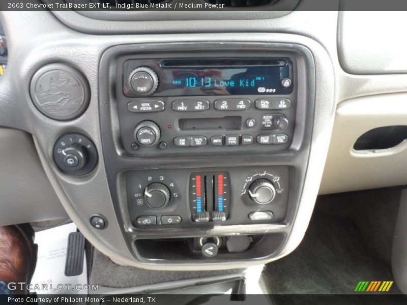 Indigo Blue Metallic / Medium Pewter 2003 Chevrolet TrailBlazer EXT LT