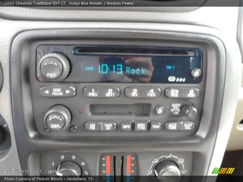 Indigo Blue Metallic / Medium Pewter 2003 Chevrolet TrailBlazer EXT LT