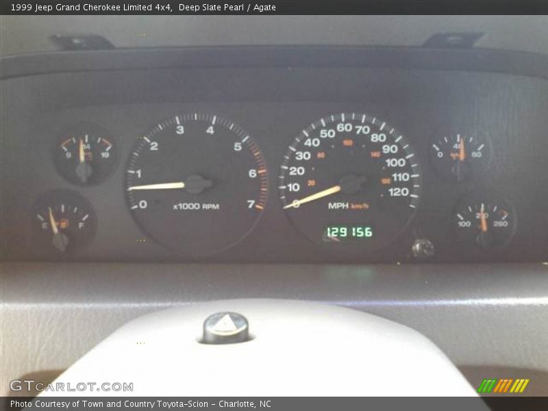 Deep Slate Pearl / Agate 1999 Jeep Grand Cherokee Limited 4x4