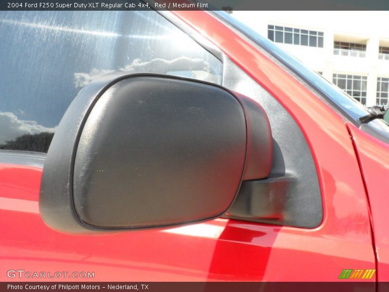 Red / Medium Flint 2004 Ford F250 Super Duty XLT Regular Cab 4x4