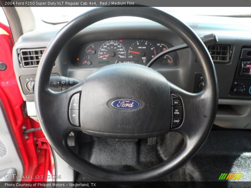  2004 F250 Super Duty XLT Regular Cab 4x4 Steering Wheel