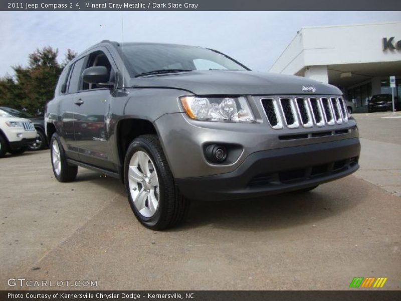 Mineral Gray Metallic / Dark Slate Gray 2011 Jeep Compass 2.4