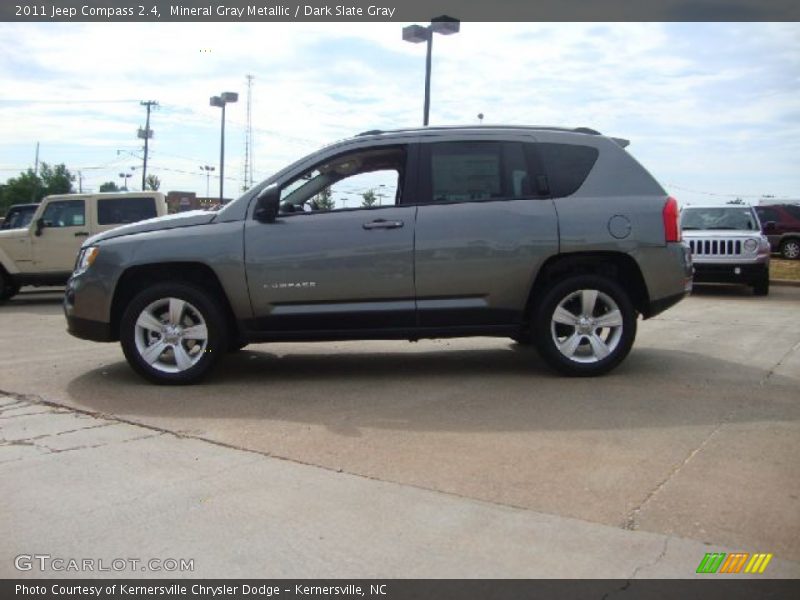 Mineral Gray Metallic / Dark Slate Gray 2011 Jeep Compass 2.4