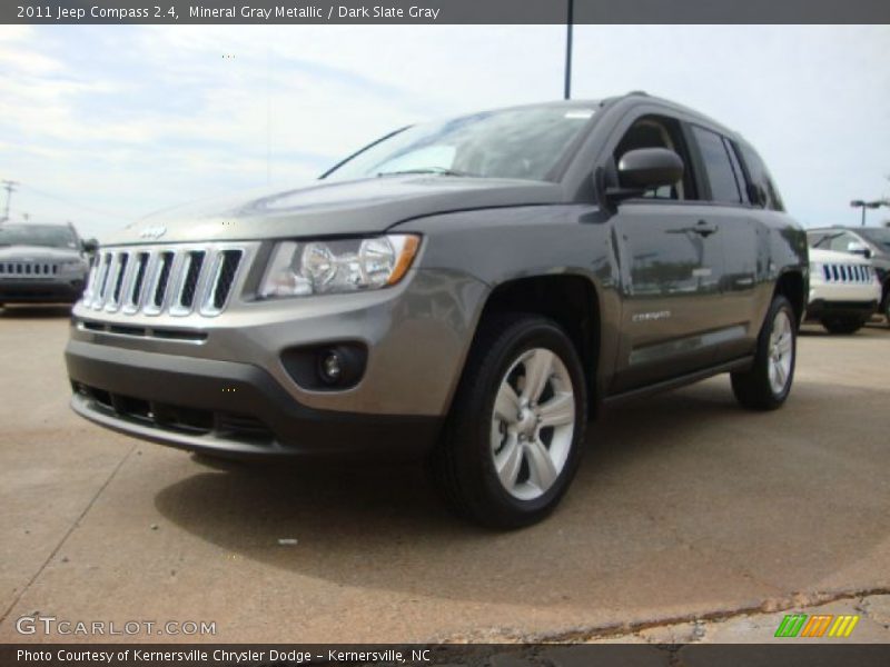 Mineral Gray Metallic / Dark Slate Gray 2011 Jeep Compass 2.4