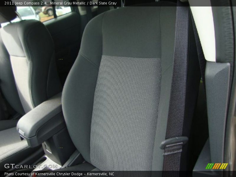 Mineral Gray Metallic / Dark Slate Gray 2011 Jeep Compass 2.4