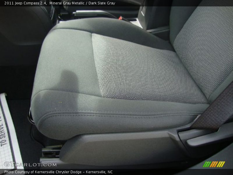 Mineral Gray Metallic / Dark Slate Gray 2011 Jeep Compass 2.4