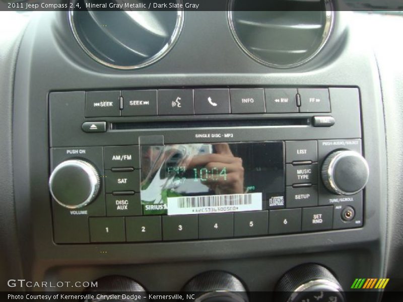 Mineral Gray Metallic / Dark Slate Gray 2011 Jeep Compass 2.4