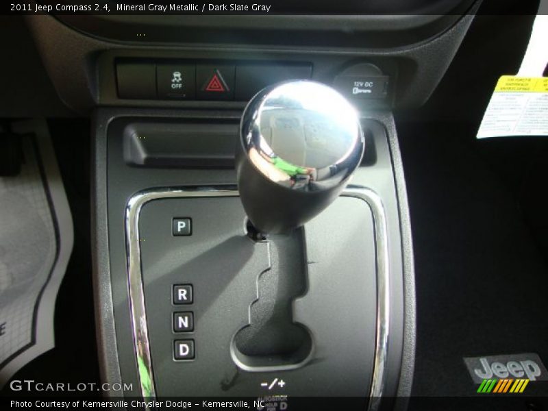 Mineral Gray Metallic / Dark Slate Gray 2011 Jeep Compass 2.4