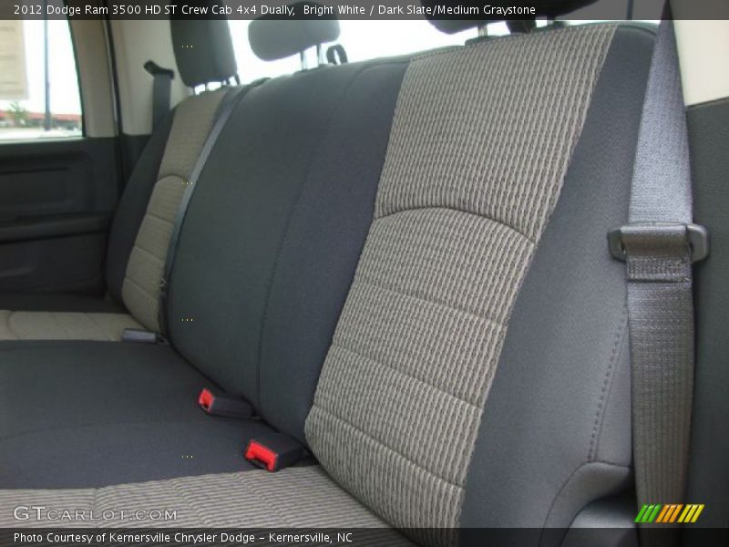 Bright White / Dark Slate/Medium Graystone 2012 Dodge Ram 3500 HD ST Crew Cab 4x4 Dually