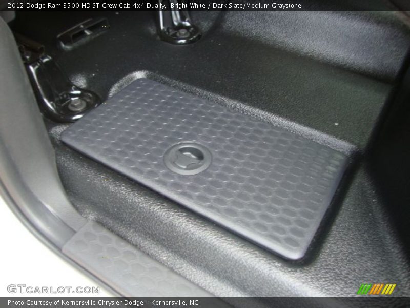 Bright White / Dark Slate/Medium Graystone 2012 Dodge Ram 3500 HD ST Crew Cab 4x4 Dually