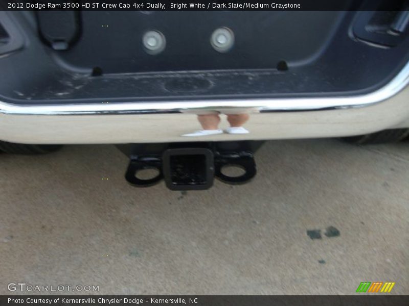 Bright White / Dark Slate/Medium Graystone 2012 Dodge Ram 3500 HD ST Crew Cab 4x4 Dually