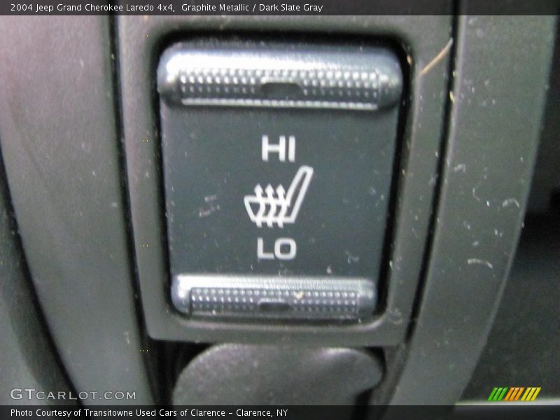 Graphite Metallic / Dark Slate Gray 2004 Jeep Grand Cherokee Laredo 4x4