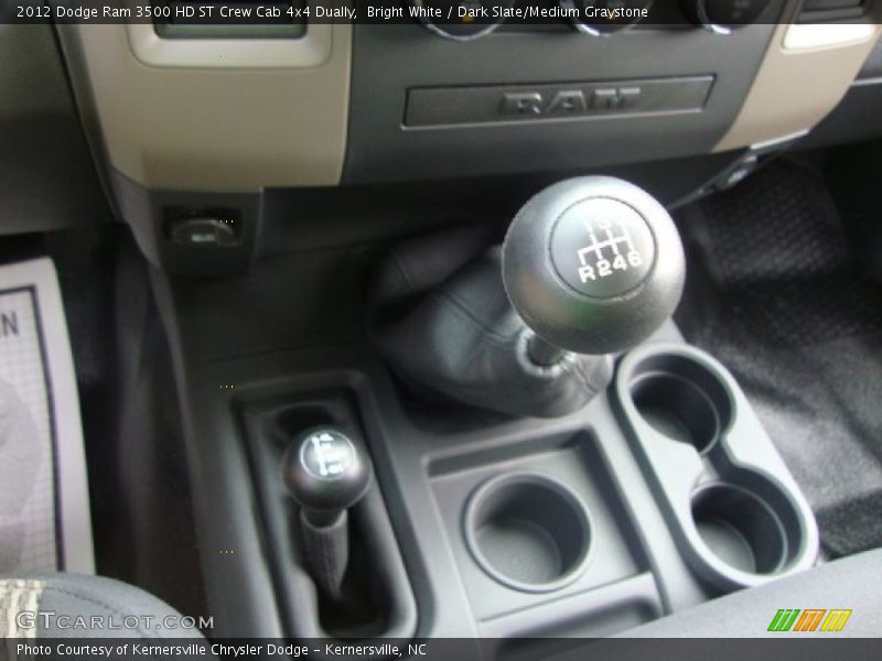  2012 Ram 3500 HD ST Crew Cab 4x4 Dually 6 Speed Manual Shifter