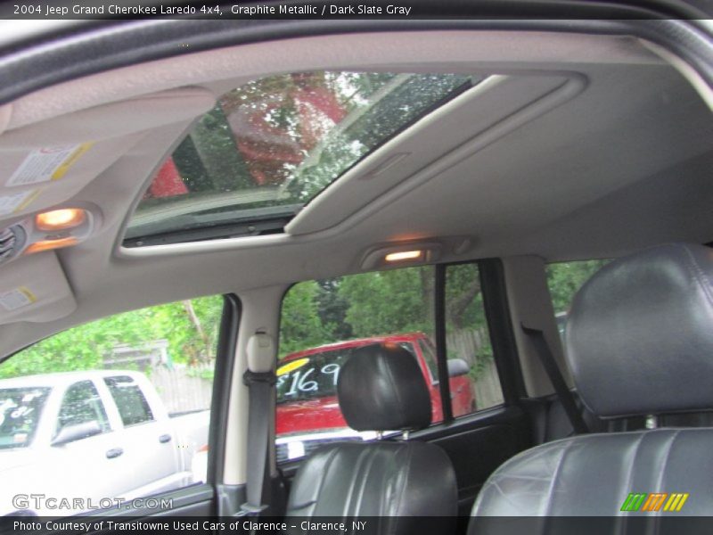 Graphite Metallic / Dark Slate Gray 2004 Jeep Grand Cherokee Laredo 4x4