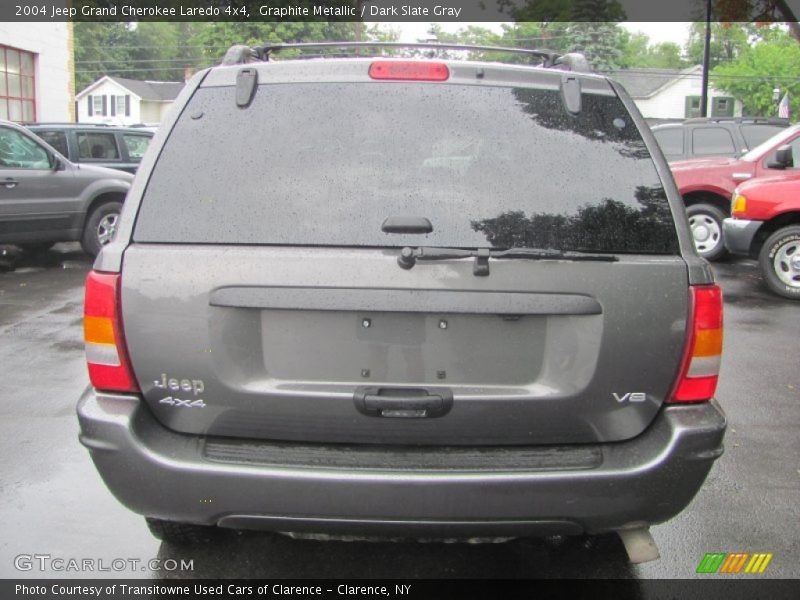 Graphite Metallic / Dark Slate Gray 2004 Jeep Grand Cherokee Laredo 4x4
