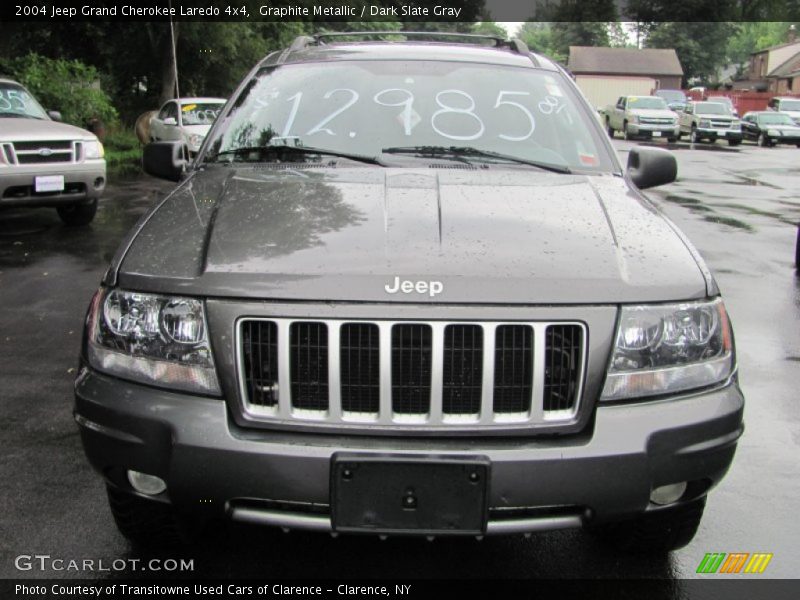Graphite Metallic / Dark Slate Gray 2004 Jeep Grand Cherokee Laredo 4x4