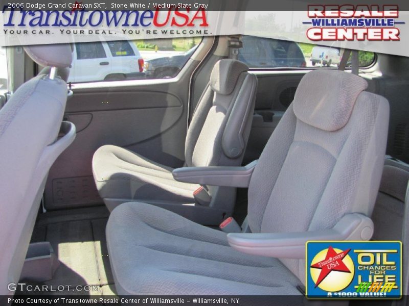 Stone White / Medium Slate Gray 2006 Dodge Grand Caravan SXT